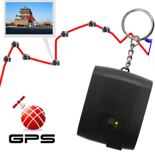 3-in-1 Keychain GPS Receivers with Memory + GPS Data Logger and Photo Tagger - Click Image to Close